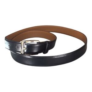 Men's Black Leather Belt size 42 waist